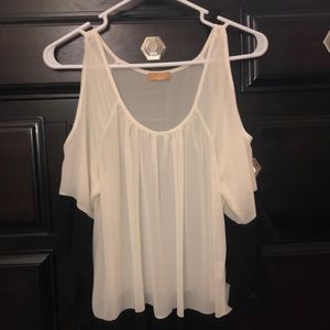 Cold shoulder top
